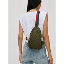 Slings^Urban Expressions Ace - Quilted Nylon Sling Backpack