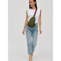 Slings^Urban Expressions Ace - Quilted Nylon Sling Backpack