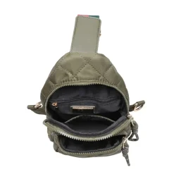 Slings^Urban Expressions Ace - Quilted Nylon Sling Backpack