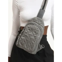 Slings^Urban Expressions Ace - Quilted Nylon Sling Backpack