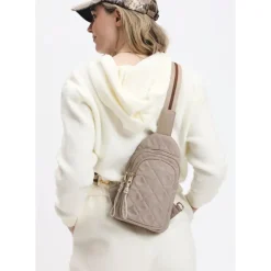Slings^Urban Expressions Ace - Quilted Nylon Sling Backpack
