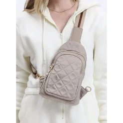 Slings^Urban Expressions Ace - Quilted Nylon Sling Backpack