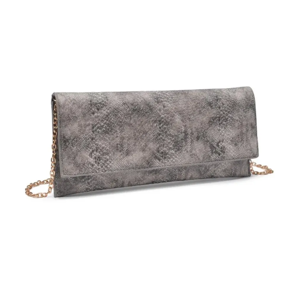 Clutches^Urban Expressions Adelle Clutch Grey