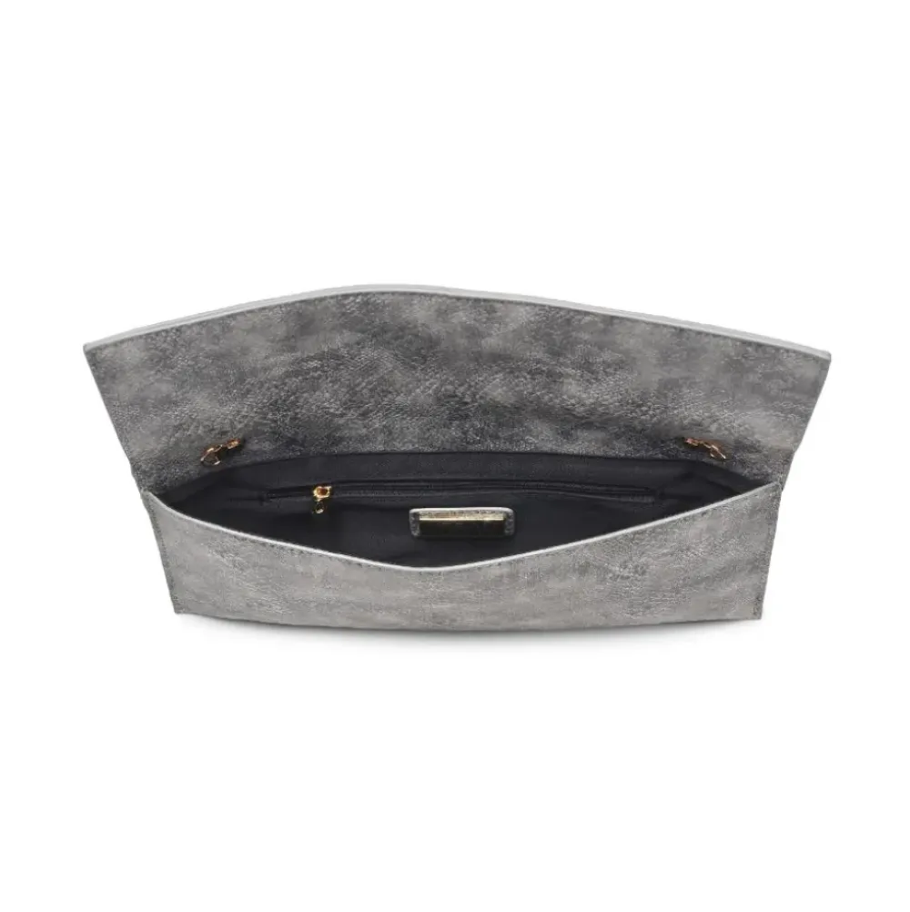 Clutches^Urban Expressions Adelle Clutch Grey