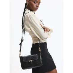 Shoulder Bags|Hobo^Urban Expressions Adwen - Croco Crossbody