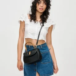 Crossbody^Urban Expressions Allison - Bamboo Top Handle Crossbody