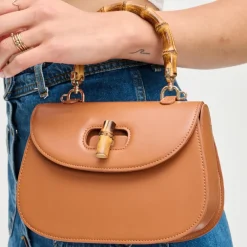Crossbody^Urban Expressions Allison - Bamboo Top Handle Crossbody