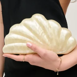 Clutches^Urban Expressions Andrina Evening Bag Ivory