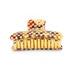 Hair Clips & Claws^Urban Expressions Angeline - Hair Claw Hair Claw MultiChecker