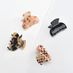 Hair Clips & Claws^Urban Expressions Assorted Mini Hair Claw - 4 Pack Hair Claw