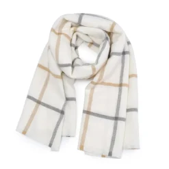Scarves^Urban Expressions AUTUMN Scarves WhiteBlackBeige