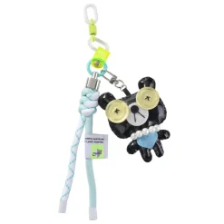 Bag Charms & Keychains^Urban Expressions Benny Hanging Charm Black