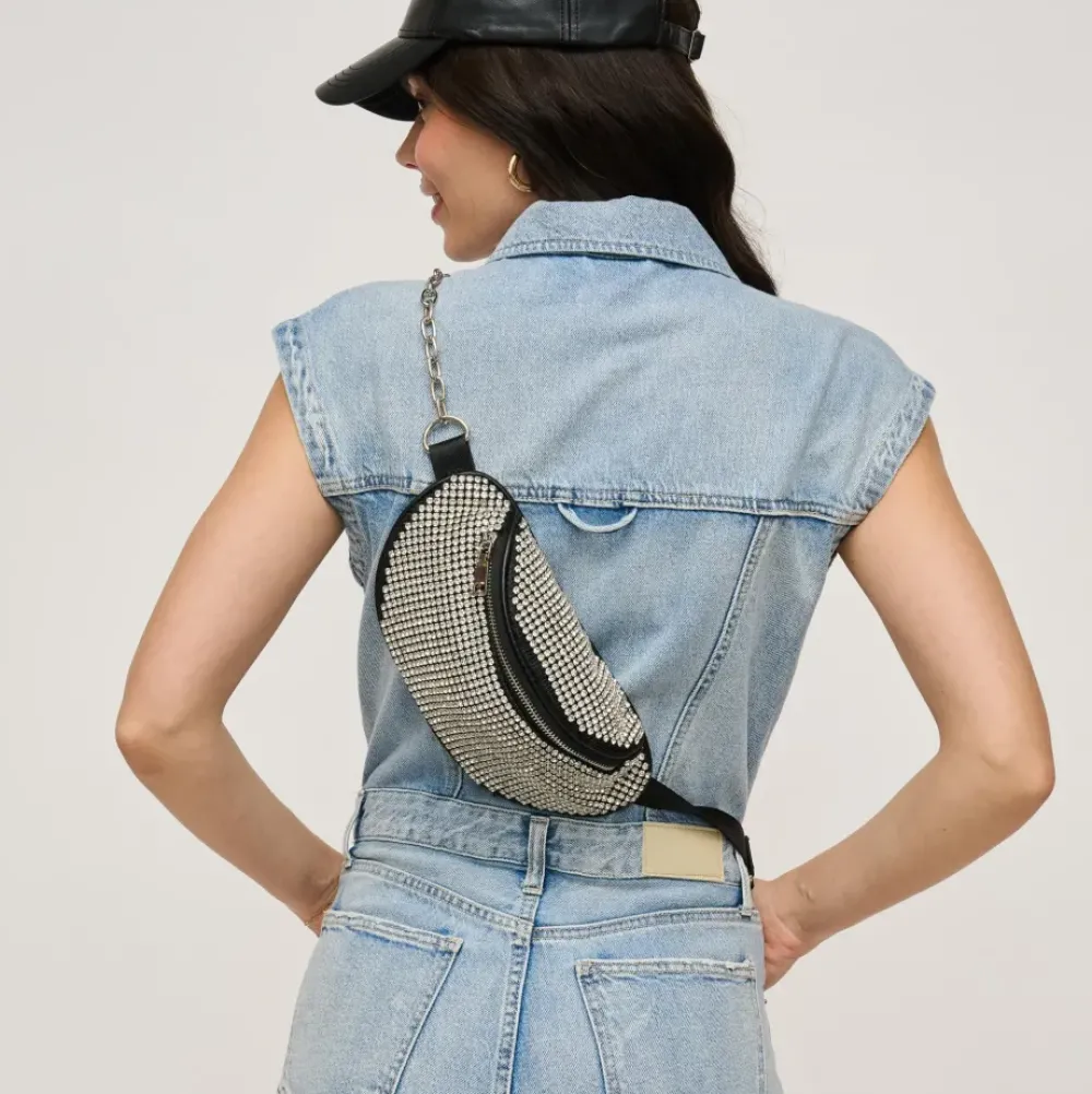 Belt Bags^Urban Expressions Billie Belt Bag Silver