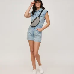 Belt Bags^Urban Expressions Billie Belt Bag Silver