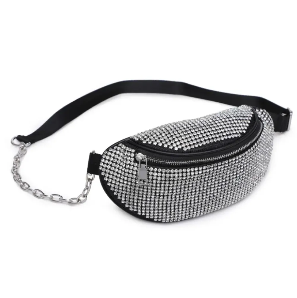 Belt Bags^Urban Expressions Billie Belt Bag Silver
