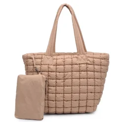 Totes|Handbags^Urban Expressions Breakaway - Puffer Tote