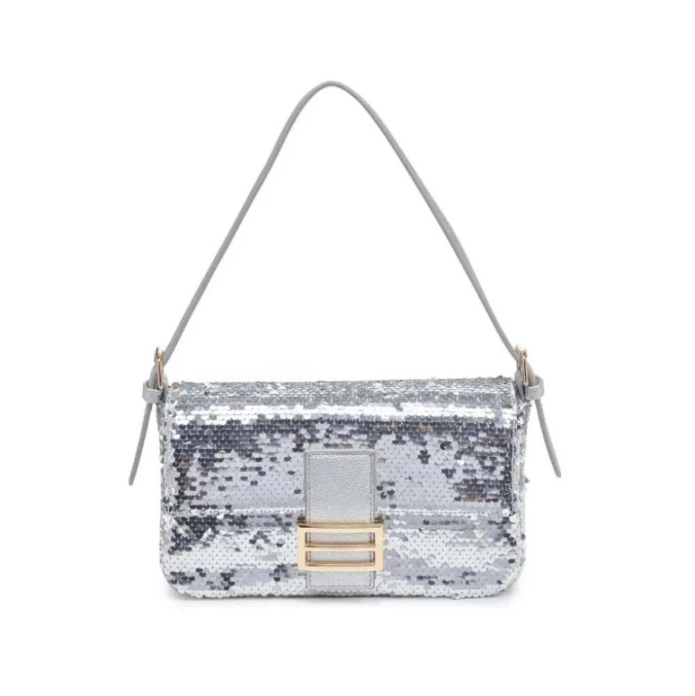 Shoulder Bags|Hobo^Urban Expressions Bronx Crossbody Silver