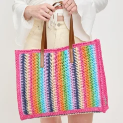 Totes|Handbags^Urban Expressions Candi Tote PinkMulti