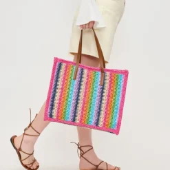 Totes|Handbags^Urban Expressions Candi Tote PinkMulti