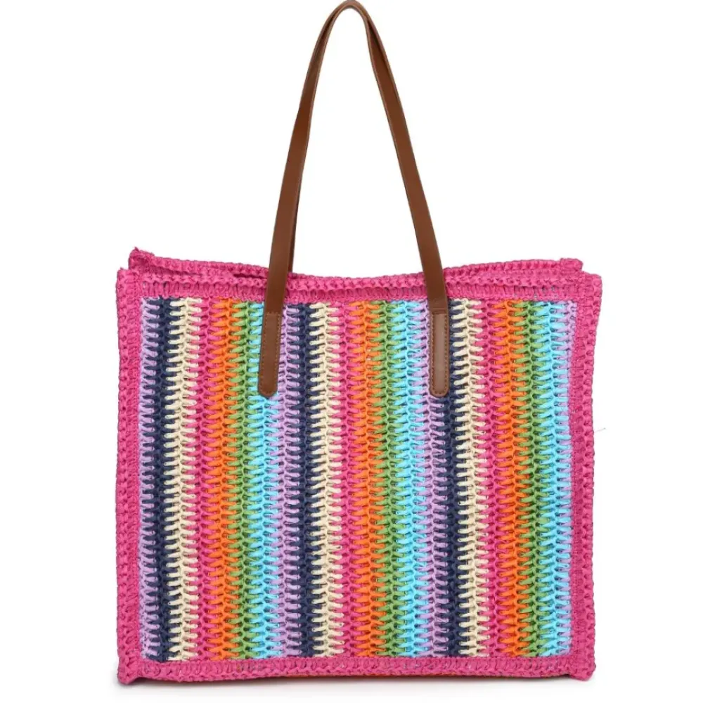 Totes|Handbags^Urban Expressions Candi Tote PinkMulti