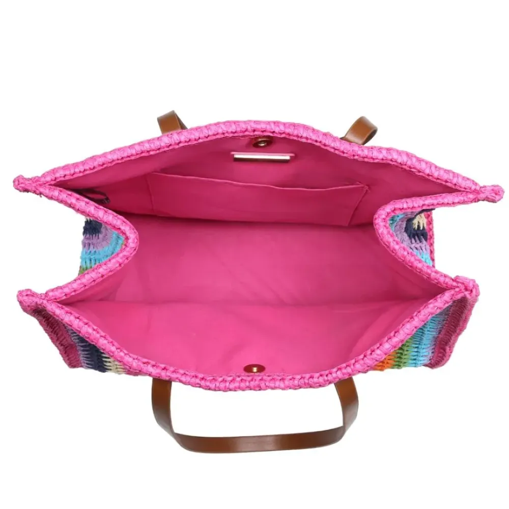 Totes|Handbags^Urban Expressions Candi Tote PinkMulti