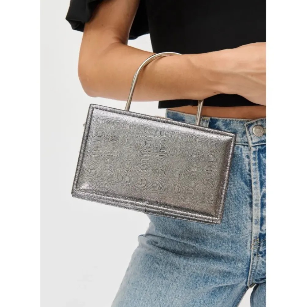 Clutches^Urban Expressions Charlie Evening Bag Pewter
