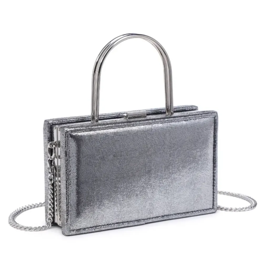 Clutches^Urban Expressions Charlie Evening Bag Pewter