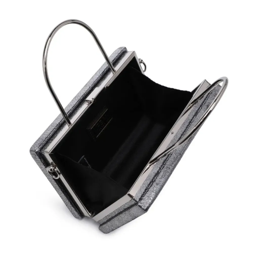 Clutches^Urban Expressions Charlie Evening Bag Pewter