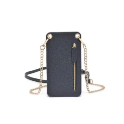 Cell Phone Bags|Crossbody^Urban Expressions Claire - Chevron Stitch Cell Phone Crossbody