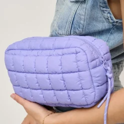 Make-up Bags & Pouches^Urban Expressions Cloud Nine - Quilted Puffer Nylon Cosmetic Pouch