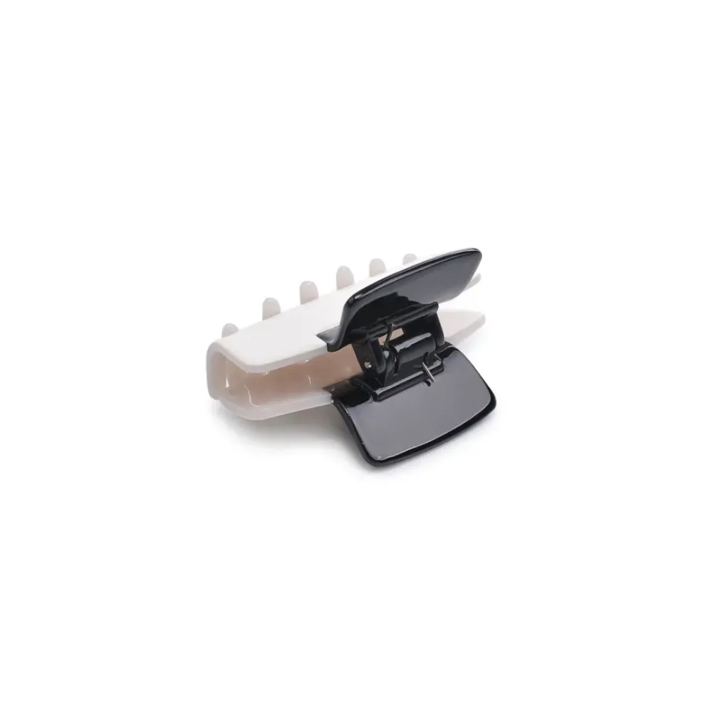 Hair Clips & Claws^Urban Expressions Colorblock Hair Claw Hair Claw IvoryBlack