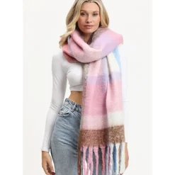 Scarves^Urban Expressions Dolly Scarves PinkMulti