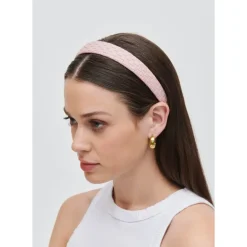 Headbands & Scrunchies^Urban Expressions Embossed Woven Vegan Leather Headband Headband