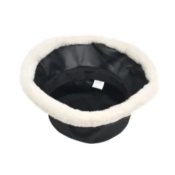 Hats^Urban Expressions Faux Fur Trimmed Bucket Hat Bucket Hat Black