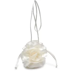 Clutches^Urban Expressions Fleur Luxe Evening Bag Ivory