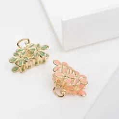 Hair Clips & Claws^Urban Expressions Flower Design Hair Claw - 2 Pack Hair Claw
