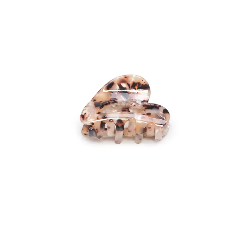 Hair Clips & Claws^Urban Expressions Francesca - Heart Cut Out Hair Claw Hair Claw CreamTortoise