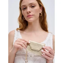 Wallets & Card Cases^Urban Expressions Gia - Croco Card Holder