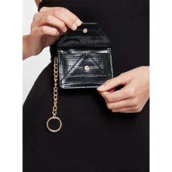 Wallets & Card Cases^Urban Expressions Gia - Croco Card Holder