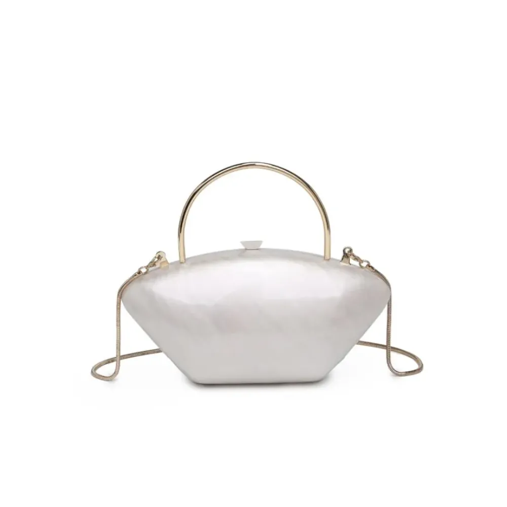 Clutches^Urban Expressions Guliana Evening Bag Ivory