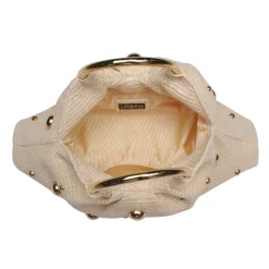 Clutches^Urban Expressions Harper - Straw Studded Evening Bag