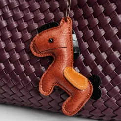 Bag Charms & Keychains^Urban Expressions Horse Hanging Charm Brown