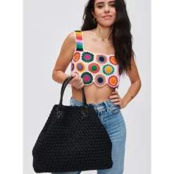 Totes|Handbags^Urban Expressions Ithaca - Woven Neoprene Tote