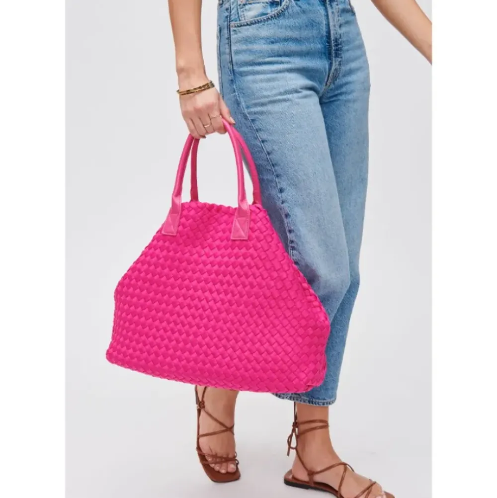 Totes|Handbags^Urban Expressions Ithaca - Woven Neoprene Tote
