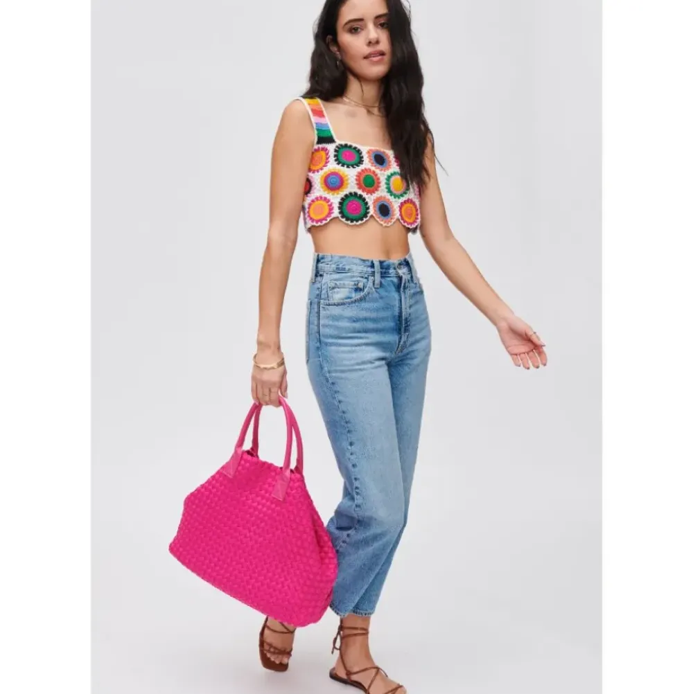 Totes|Handbags^Urban Expressions Ithaca - Woven Neoprene Tote