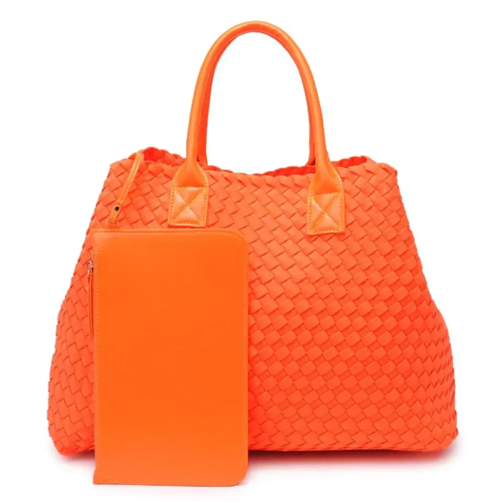 Totes|Handbags^Urban Expressions Ithaca - Woven Neoprene Tote