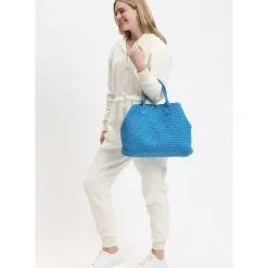Totes|Handbags^Urban Expressions Ithaca - Woven Neoprene Tote