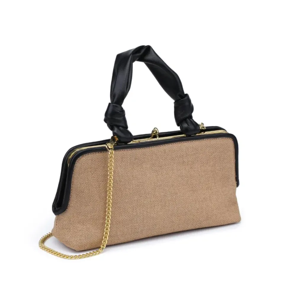 Clutches^Urban Expressions Julissa Clutch NaturalBlack