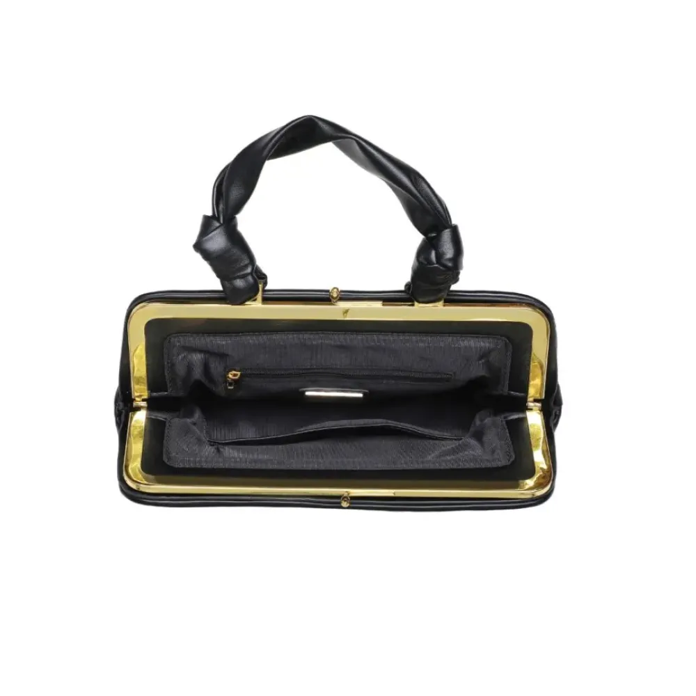 Clutches^Urban Expressions Julissa Clutch NaturalBlack