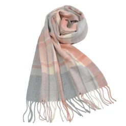 Scarves^Urban Expressions LADOUM Scarves BeigeGrey
